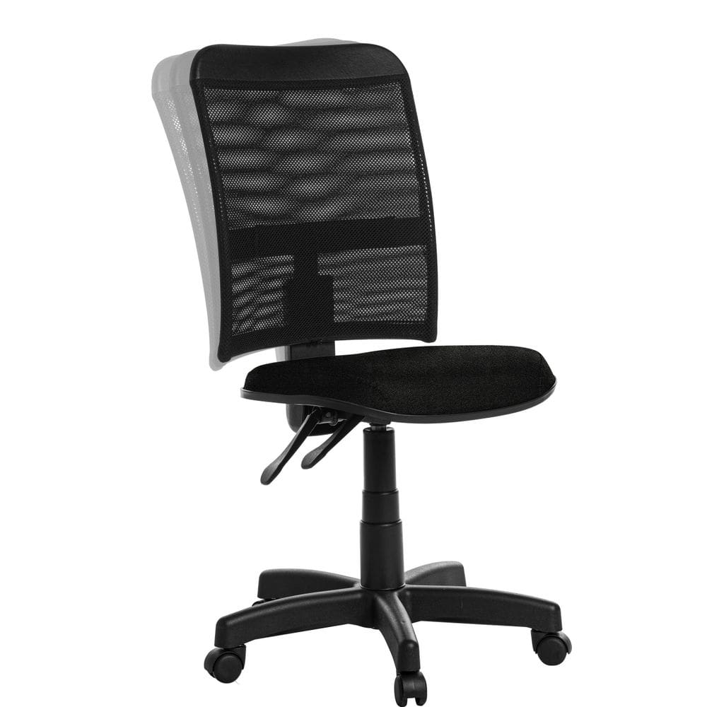 Cadeira de Escritório Giratória Mesh | Preto | Ergonômica