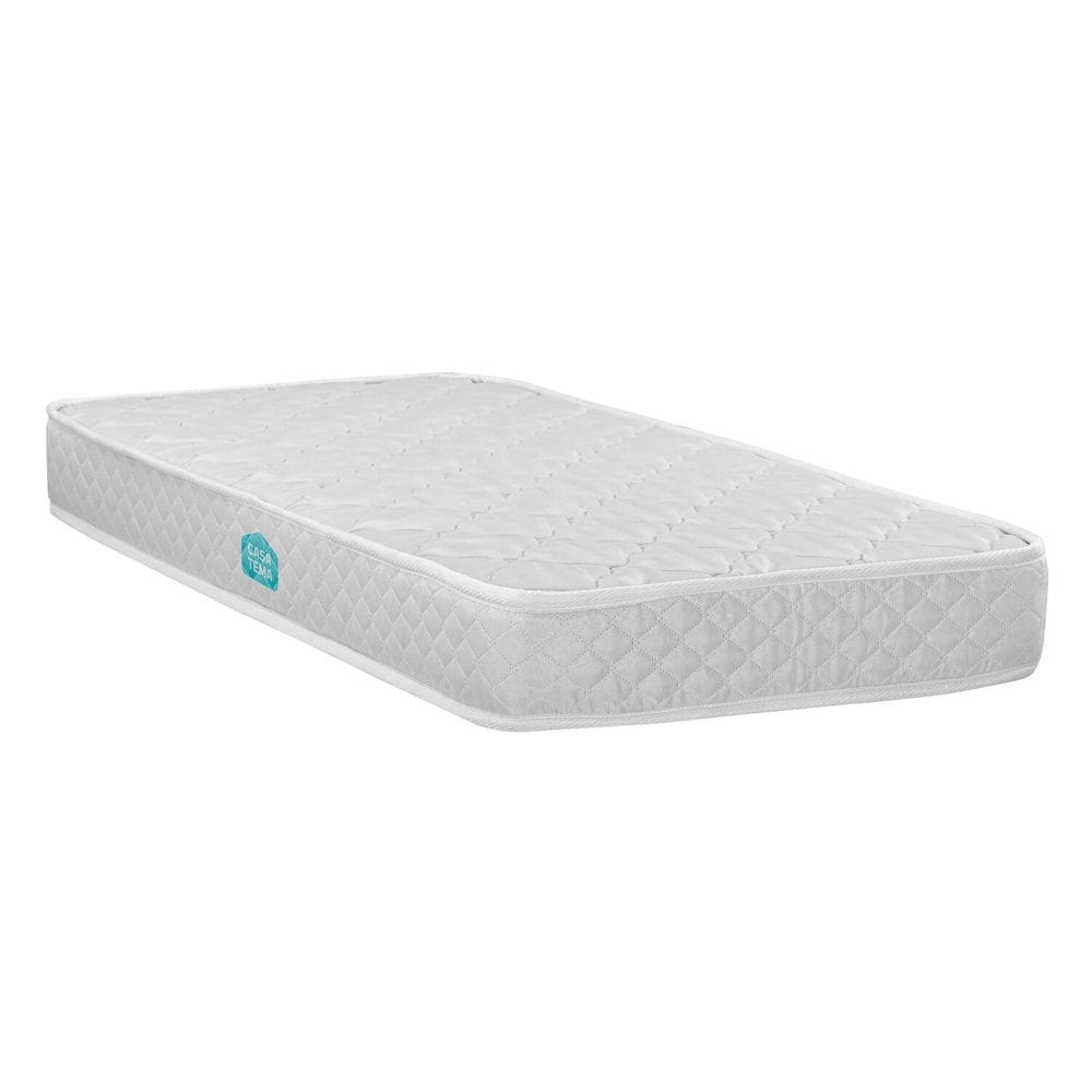 Colchão para Berço Nuvem Impermeável D18 70 X 130 X 12cm casatema Branco