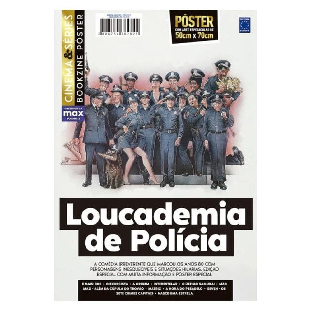 Loucademia De Polícia - Superpôster Cinema E Séries