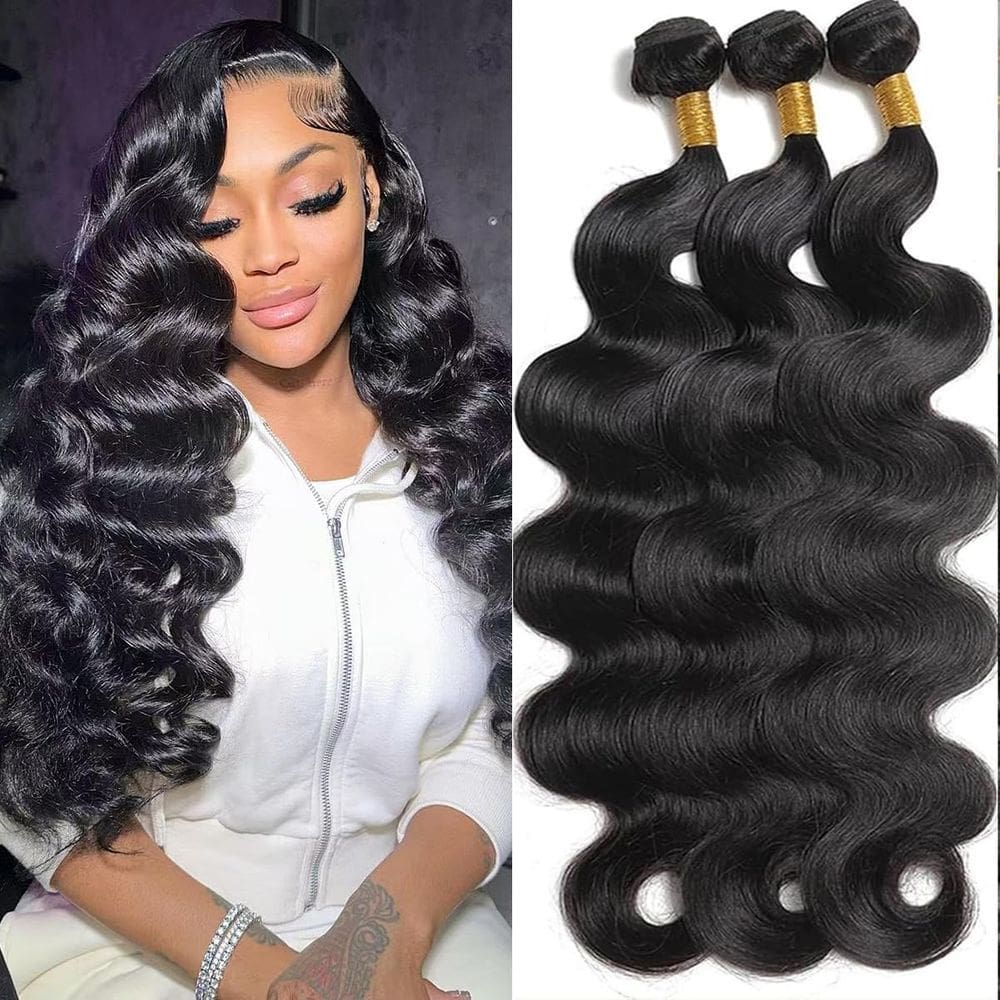 Pacotes de cabelo SSORRTI Body Wave 100% Brazilian Virgin 14-18in
