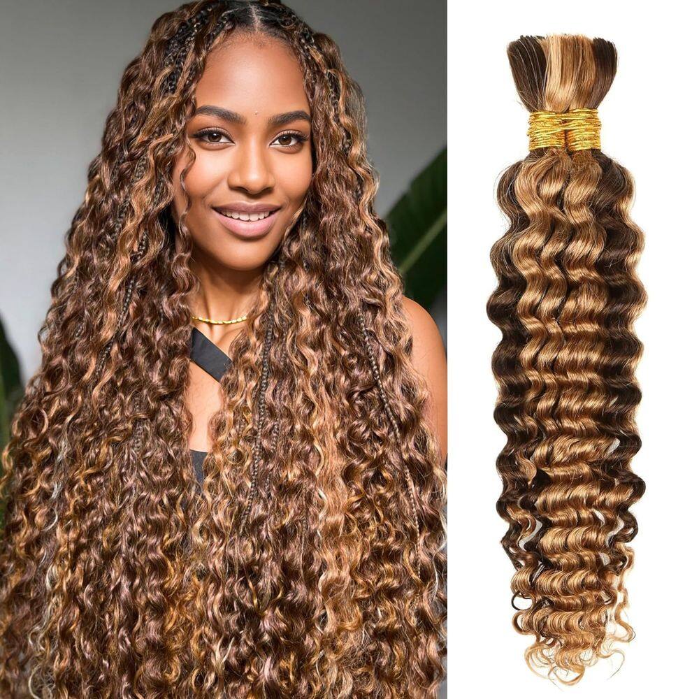 Braiding Hair Anmanbeauty 22 polegadas 100g Ombre Highlight (4/27)
