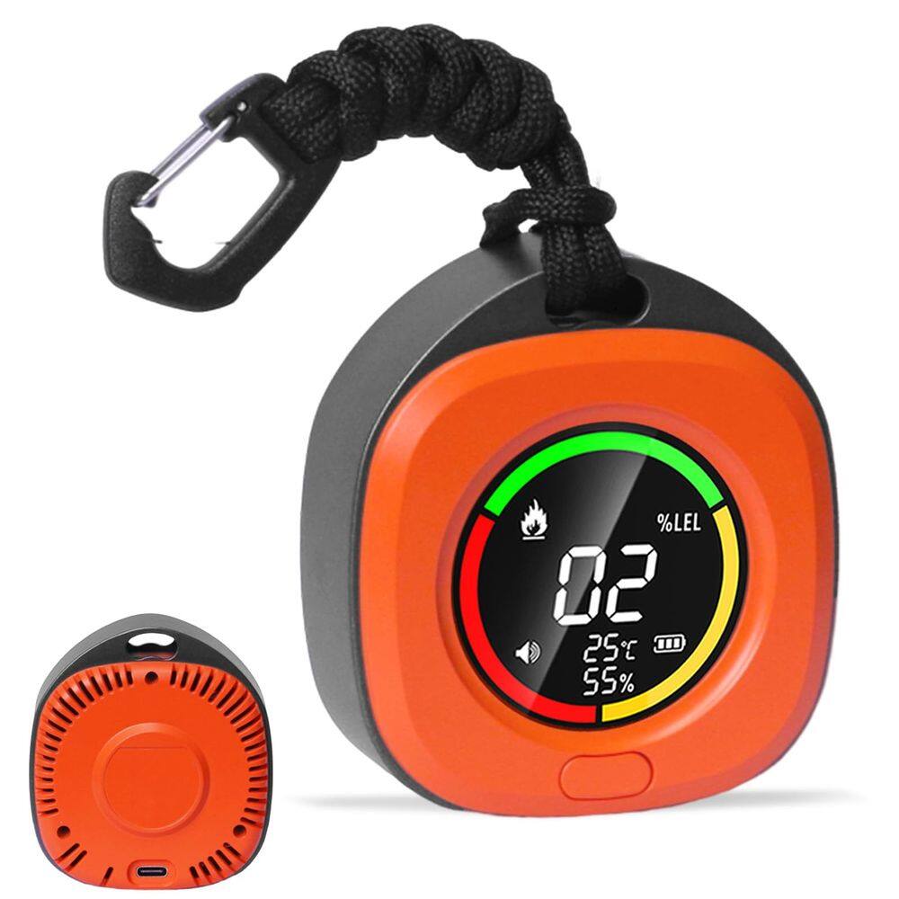 Detector de monóxido de carbono PRIMBARBER 3 em 1 com temperatura/umidade