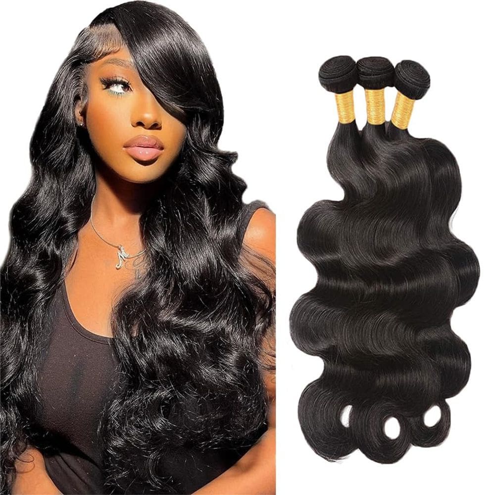 Pacotes de cabelo DiexRlamx Body Wave Brazilian Virgin Remy 40cm