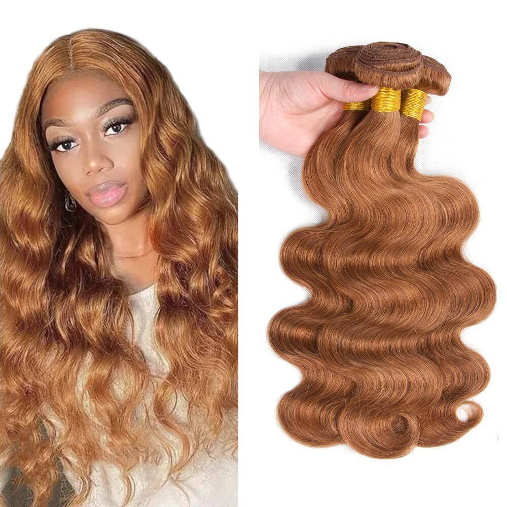 Pacotes de cabelo DiexRlamx Brown Body Wave Brazilian 16 18 20