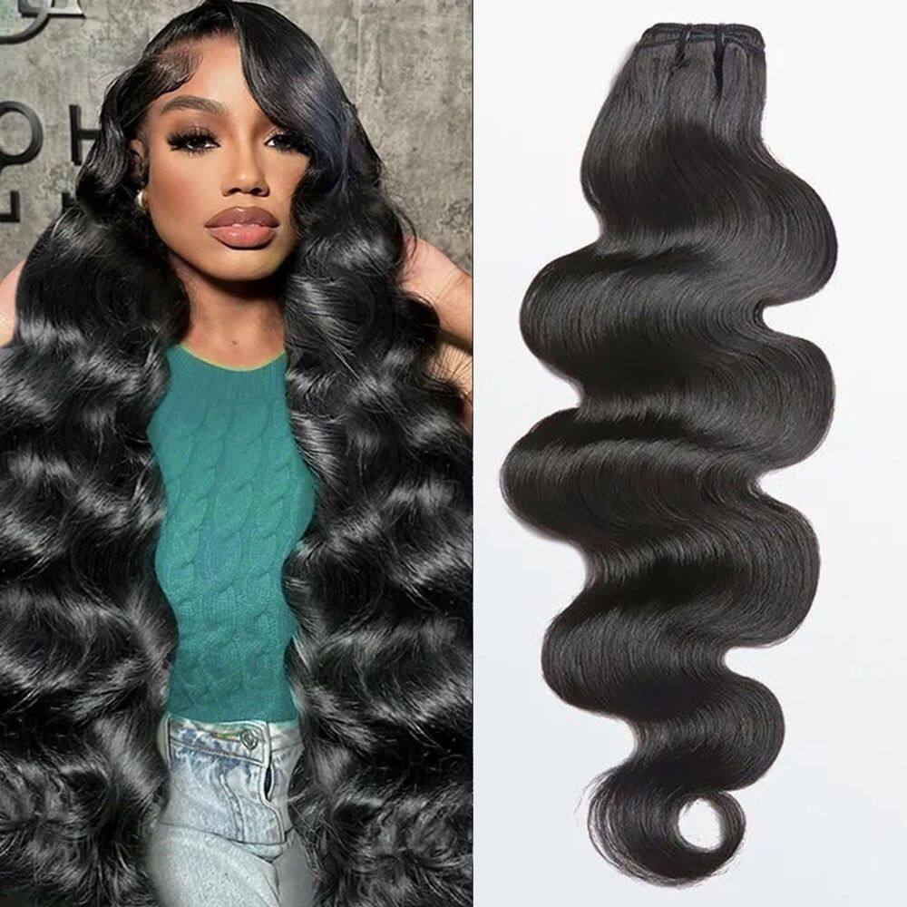 Pacotes de cabelo Tailill Body Wave 100% Brazilian Virgin 28cm