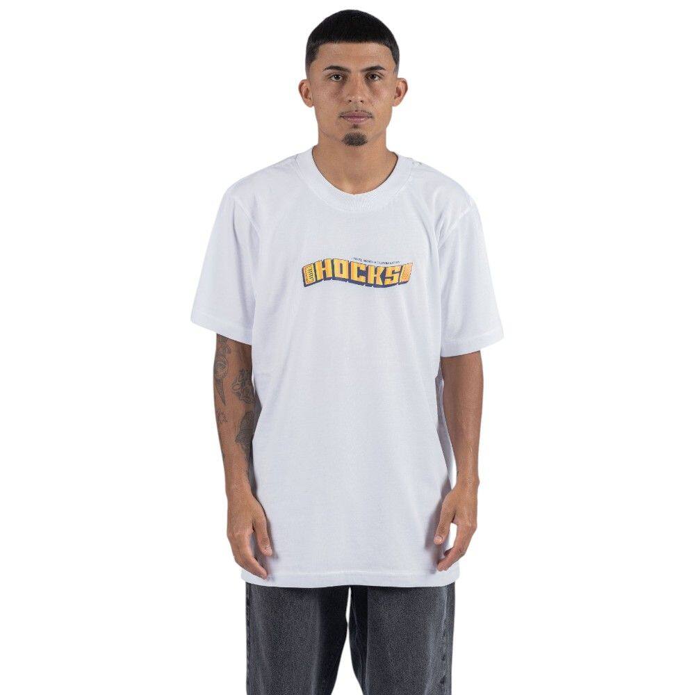 Camiseta Adulto Algodão Hocks H25558 Branca