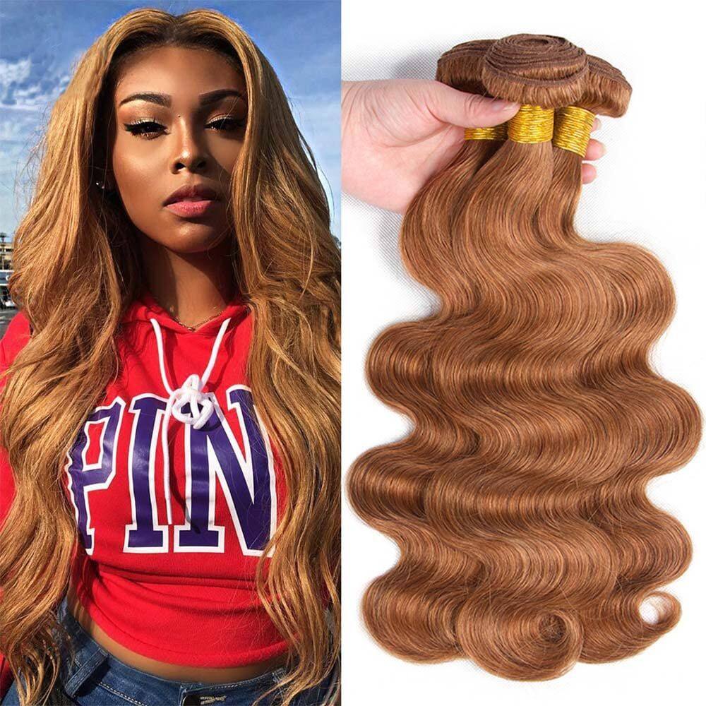 Pacotes de cabelo MAMART Brown Body Wave 3 pacotes de 8-30 polegadas