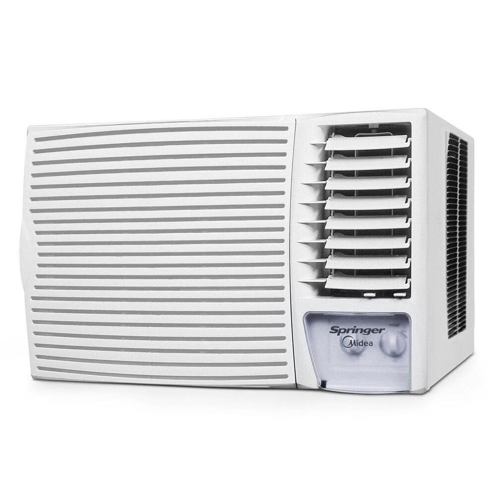 Ar-Condicionado Janela 21000 BTUs Springer Midea Mecânico Quente e Frio ZQK215BB 220V