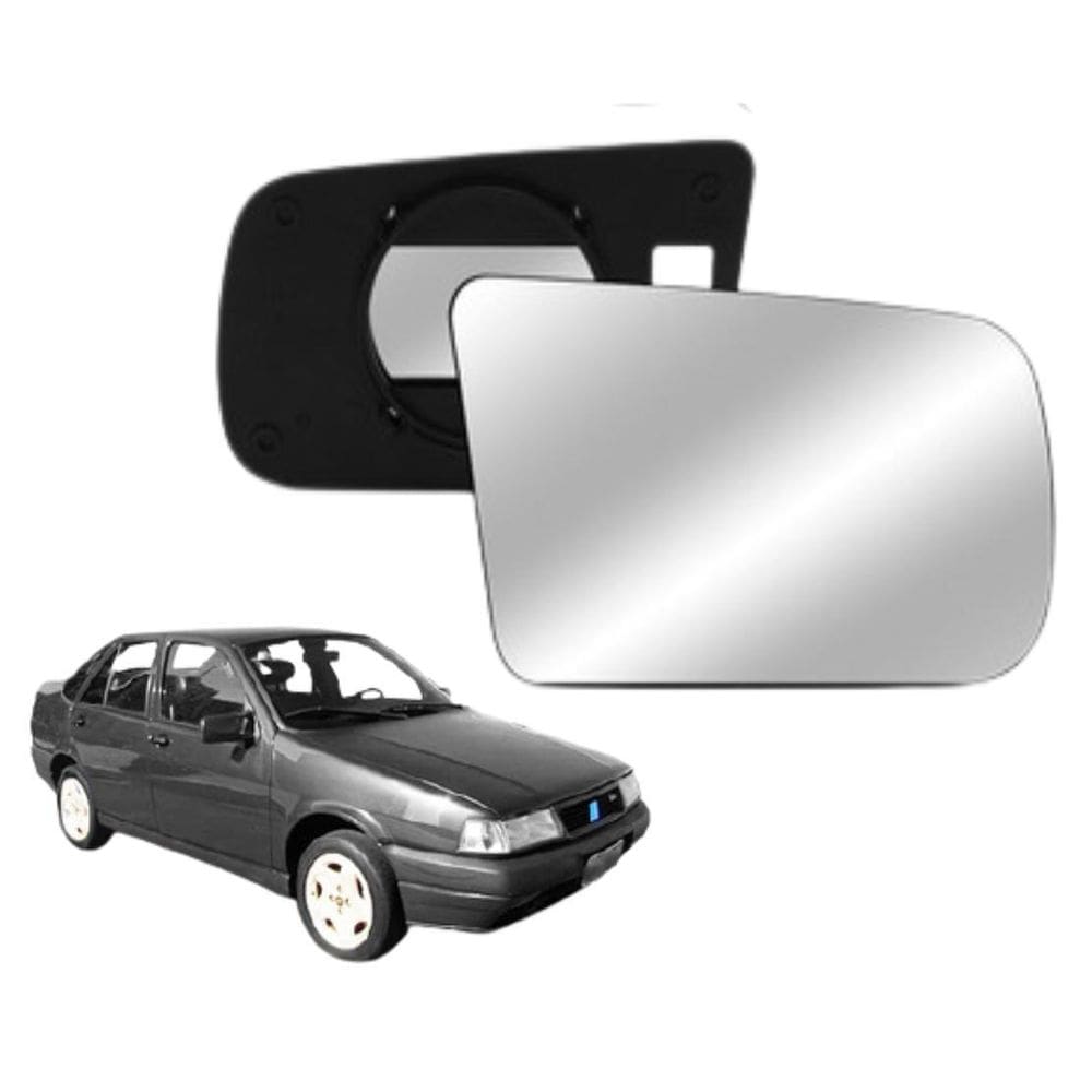 Lente Retrovisor Com Base Tempra Eletrico 93.. Lado Esquerdo