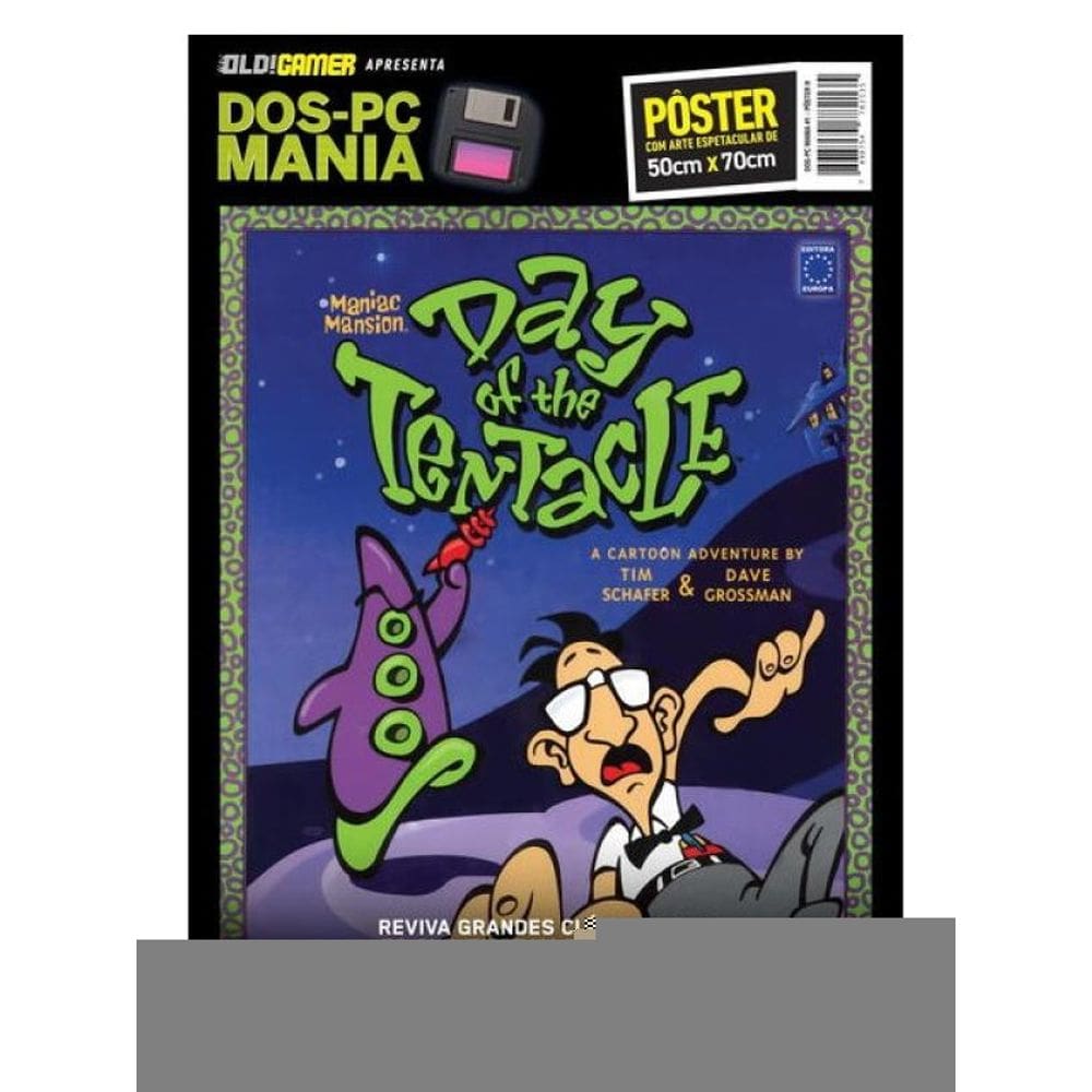Day Of The Tentacle - Superpôster Dos-Pc Mania
