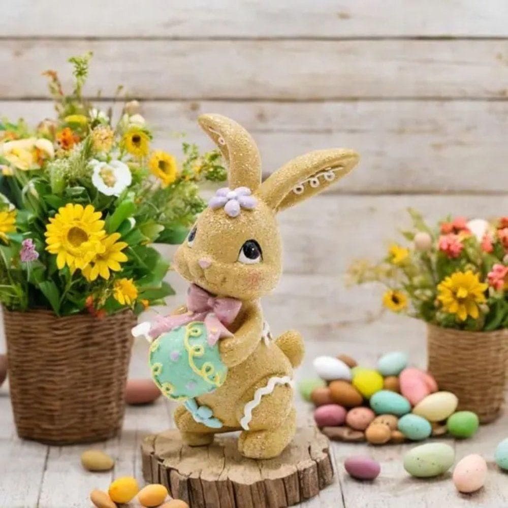 Coelho Decorativo 12cm