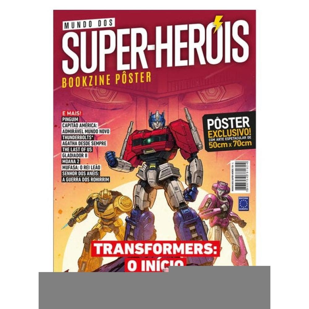 Superpôster Mundo Dos Super-Heróis - Transformers: O Início - Especial Hq