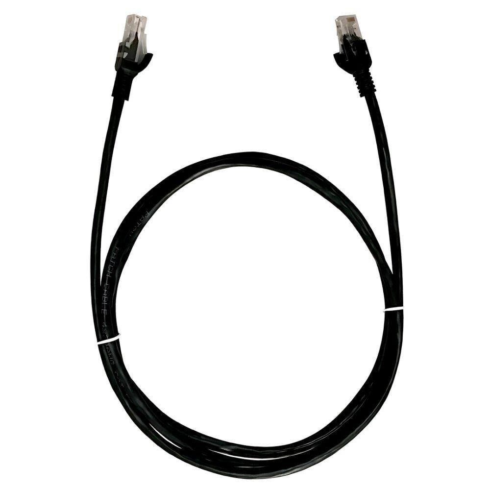 Cabo de Rede CAT5e, Patch Cord, PlusCable, PC-ETHU25BK - Preto