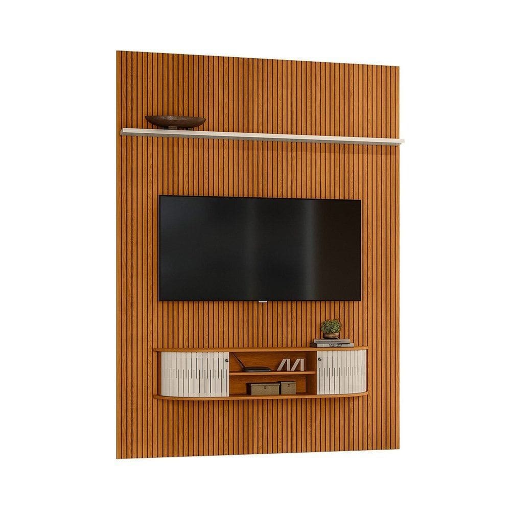 Painel para Tv 65 Polegadas Monte Carlo Cinamomo/Off White