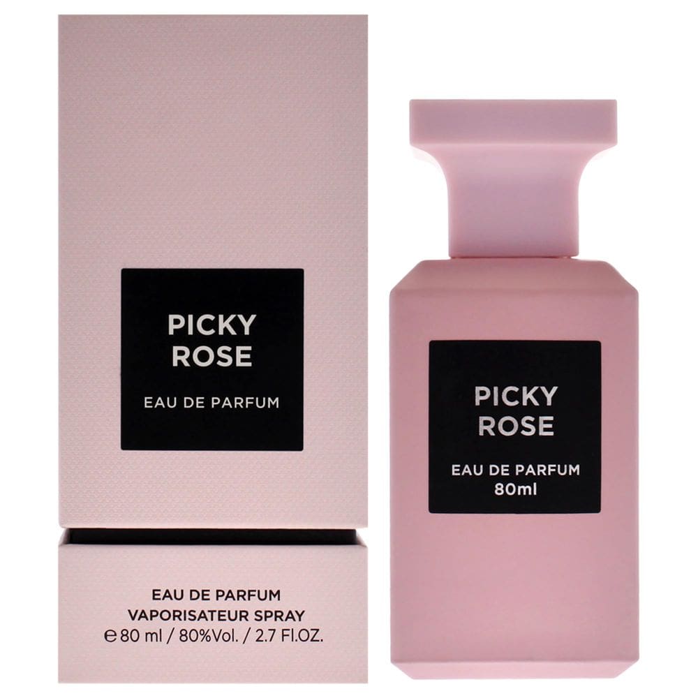 Perfume Fragrance World Picky Rose EDP 80ml para mulheres