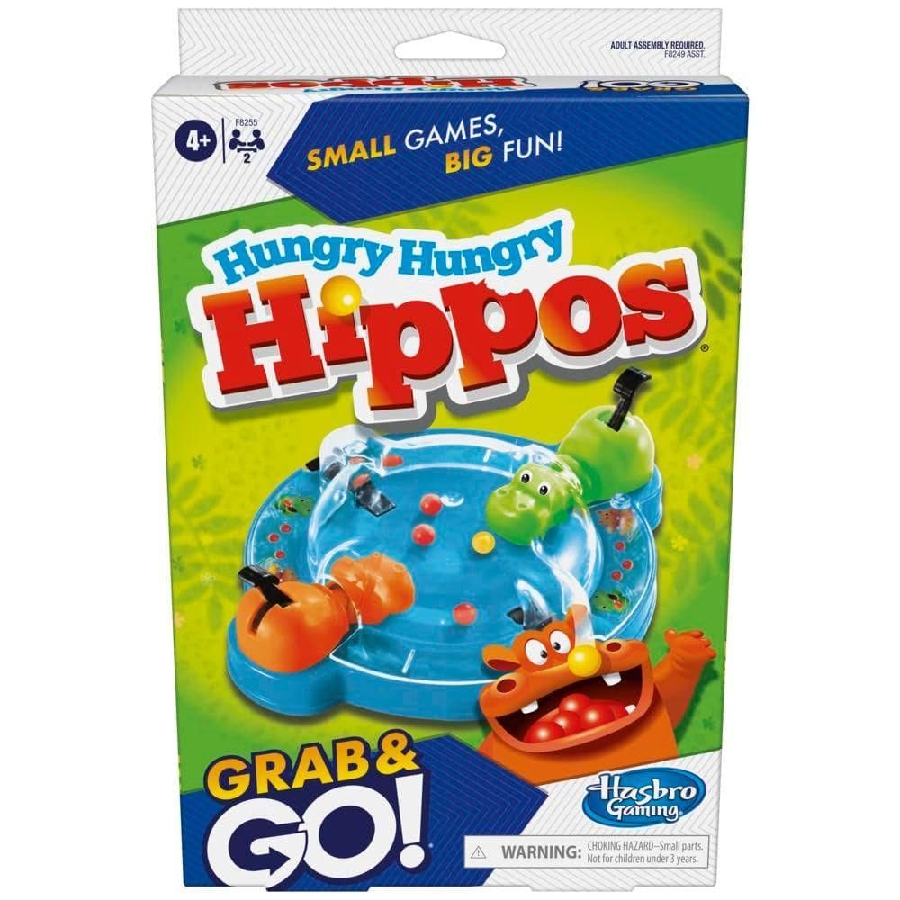Jogo Hipopótamos Comilões Grab and Go - Hasbro