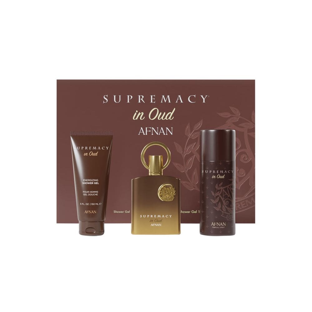 Conjunto de perfume para presente Afnan Supremacy em Oud Eau De Parfum 100mL