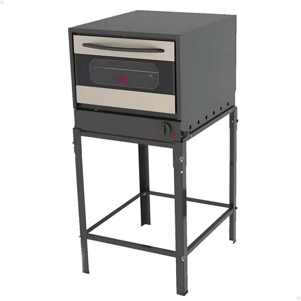 Forno Progás 80 L FGE-110 GOURMET INOX a Gás Com 2 Grades Acompanha Cavalete P39218