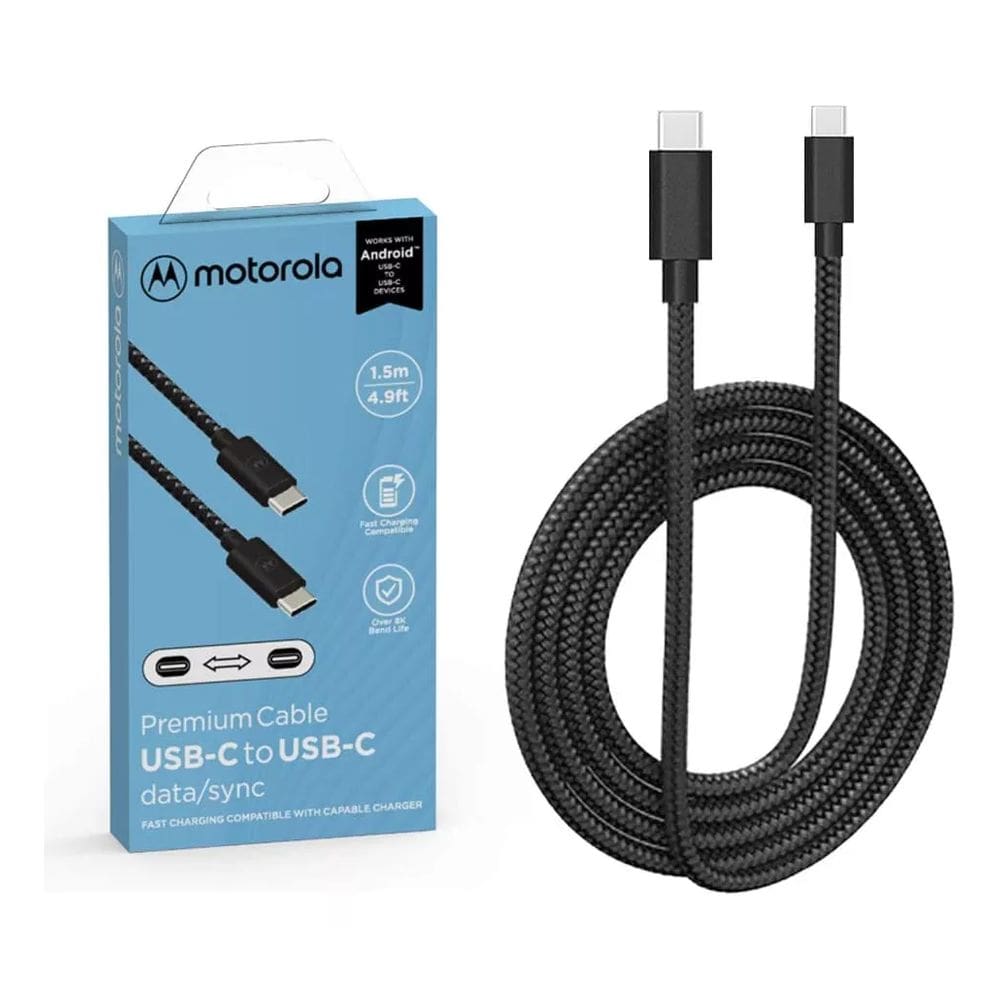 Cabo Usb-C / Usb-C 1,5M Motorola