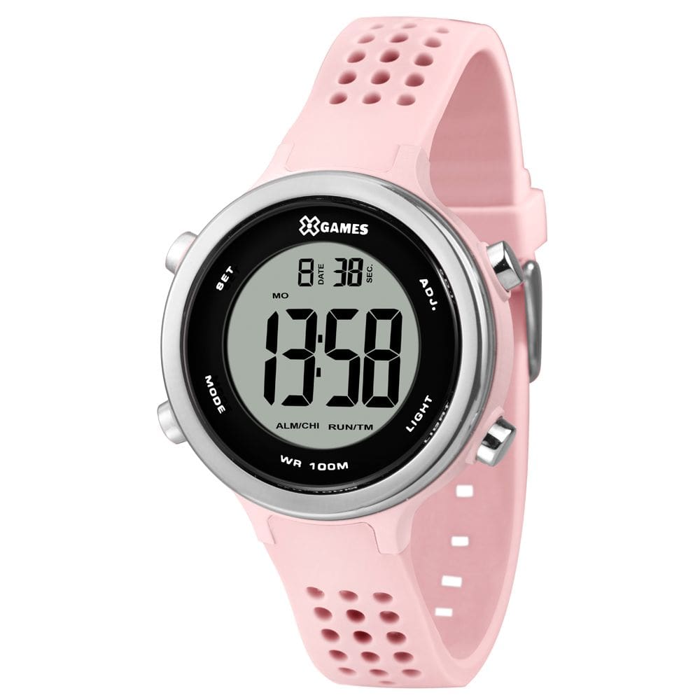Relógio Feminino Xgames Digital Xfppd069 Bxrx Rosa