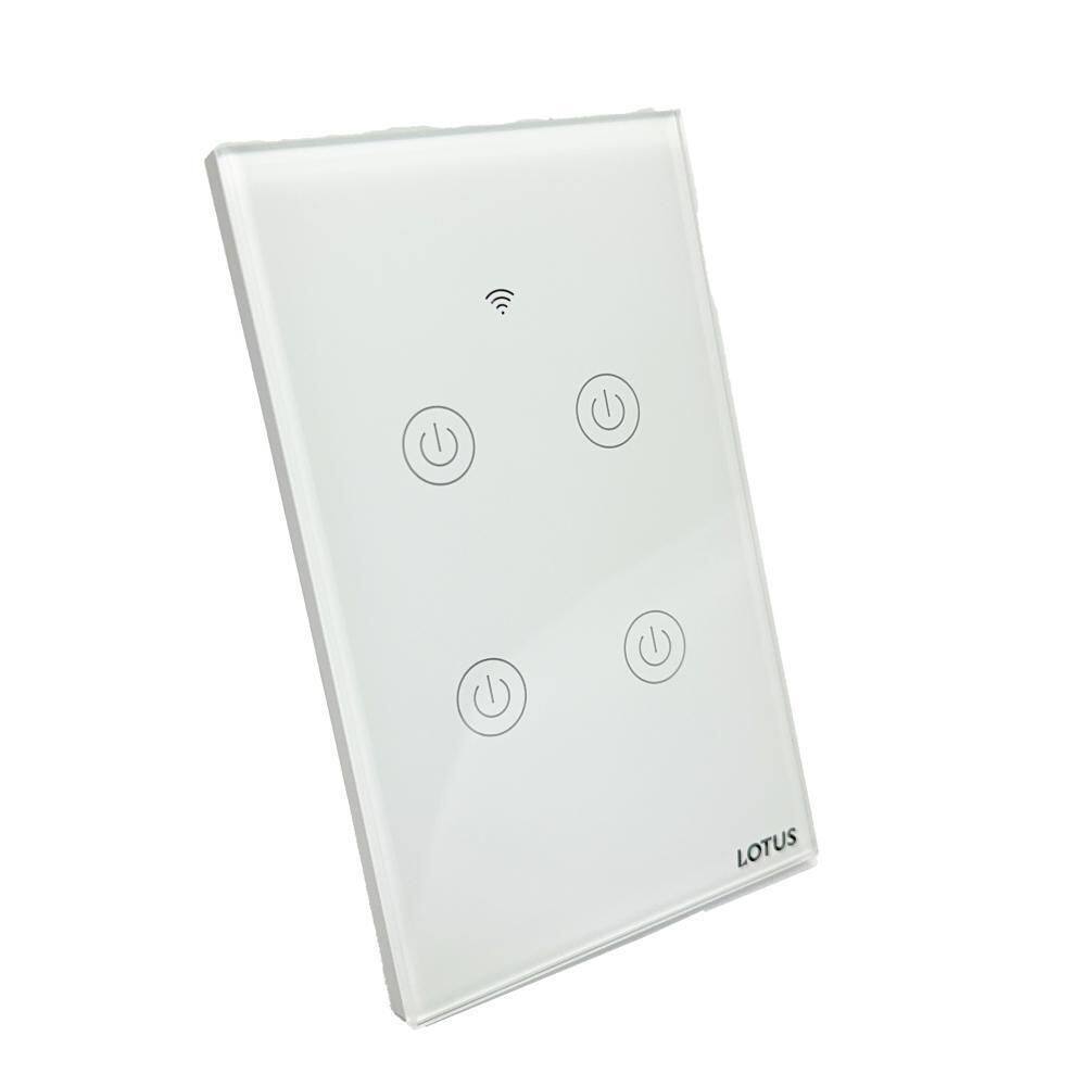 Interruptor Inteligente 4 Botões Zigbee 4X2 - Branco 64/1