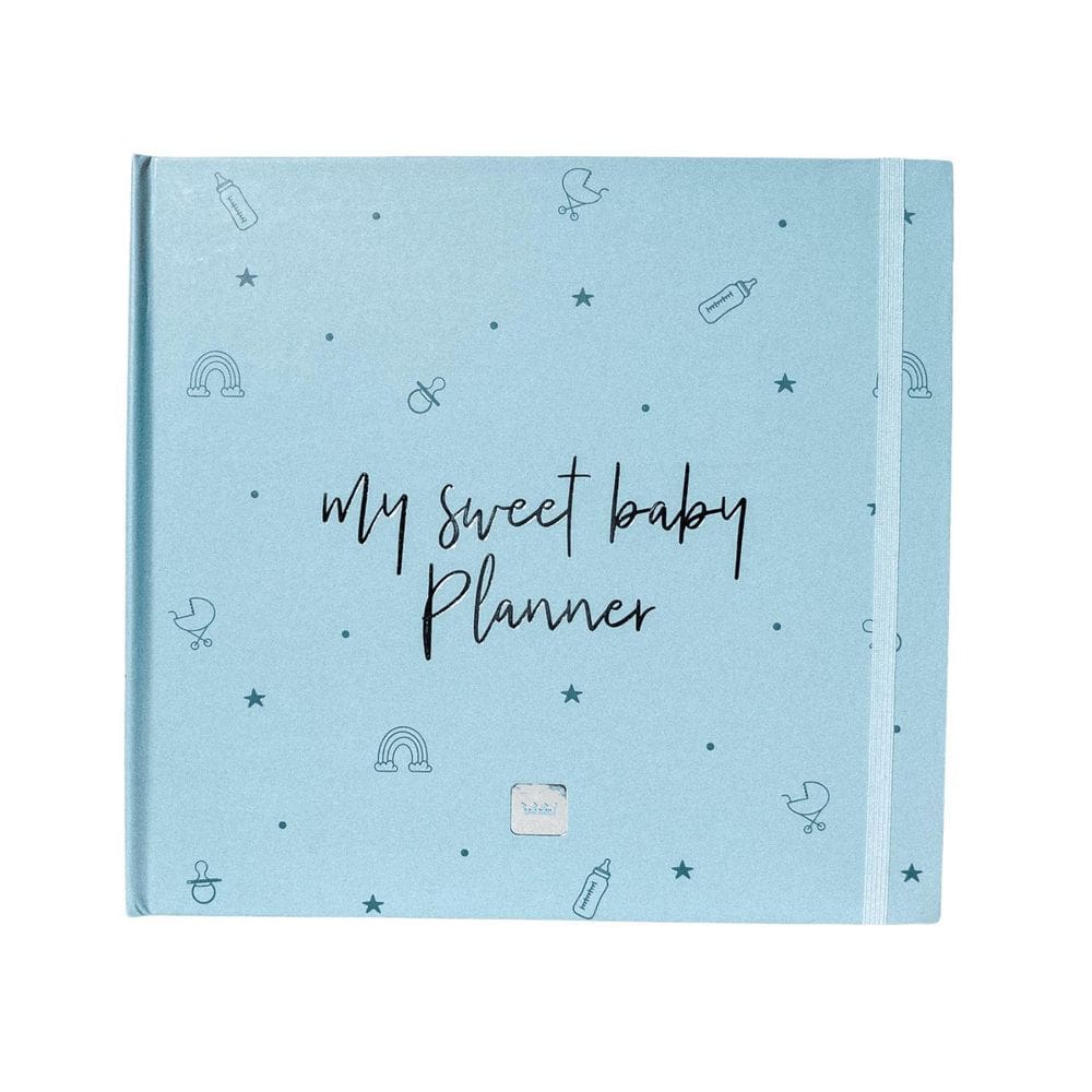 Wonder Planner De Bebê Agenda Completa Para Maternidade Azul