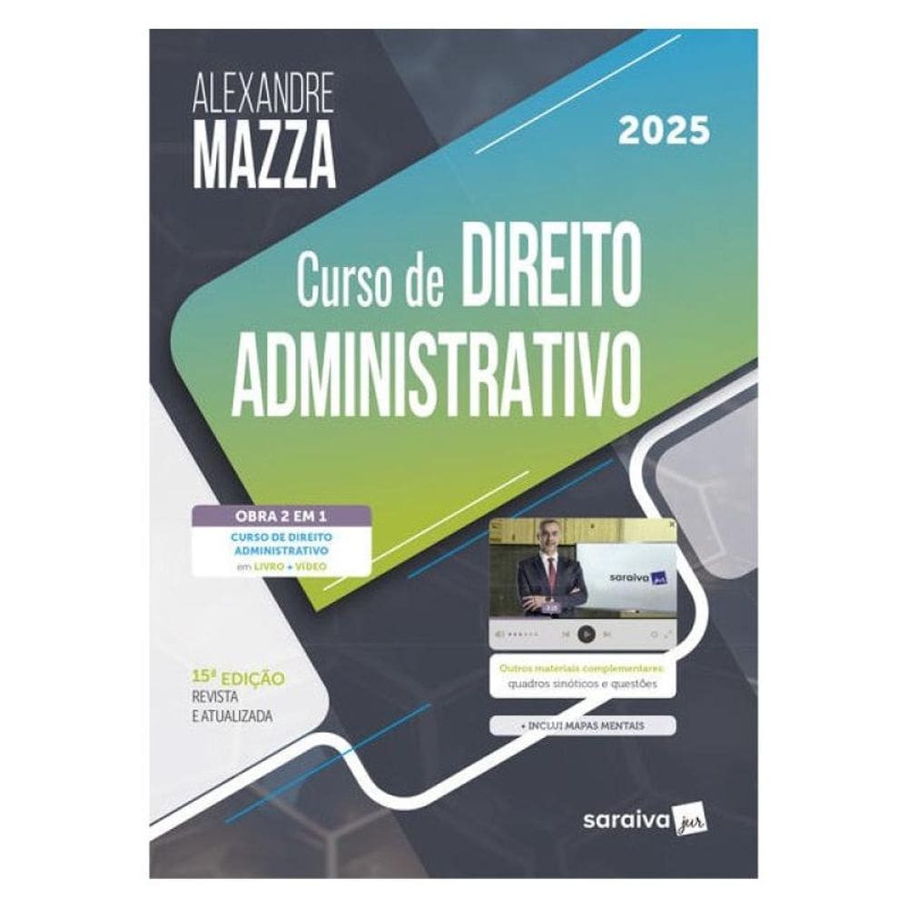 Curso De Direito Administrativo - 15ª Edição 2025
