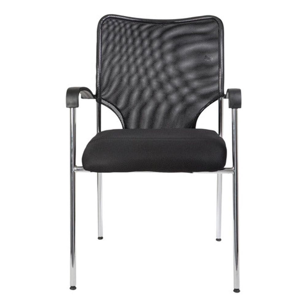 Cadeira Escritorio Poltrona Tela Mesh 80x58x48cm - Preto