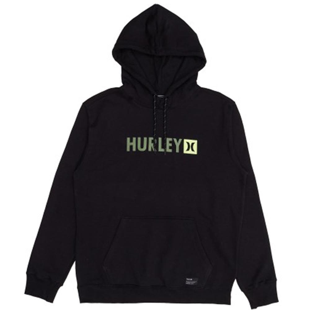 Moletom Hurley Canguru Square 2 WT25 Masculino Preto