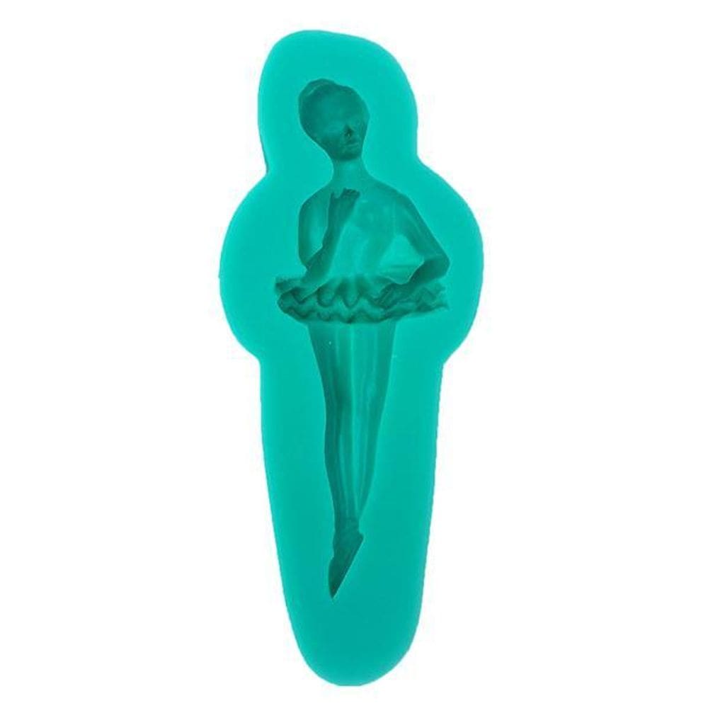 Molde De Bailarina De Ponta Pasta Biscuit