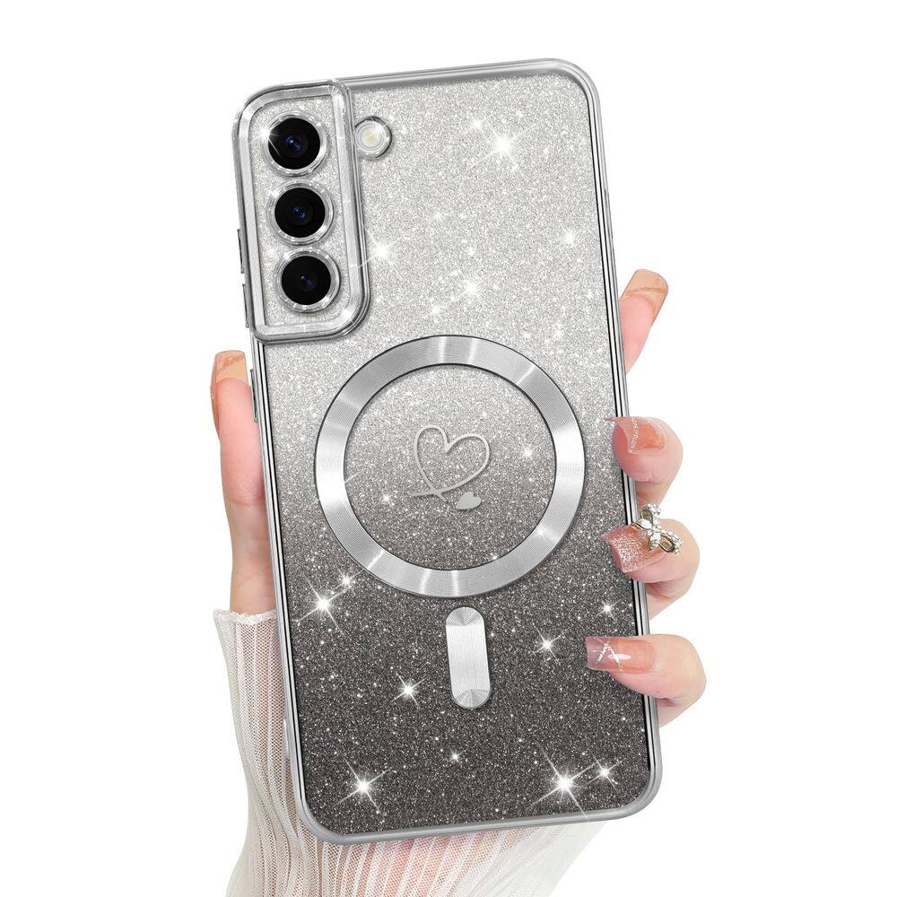Capa de celular Bonoma compatível com Samsung Galaxy S21 -Silver