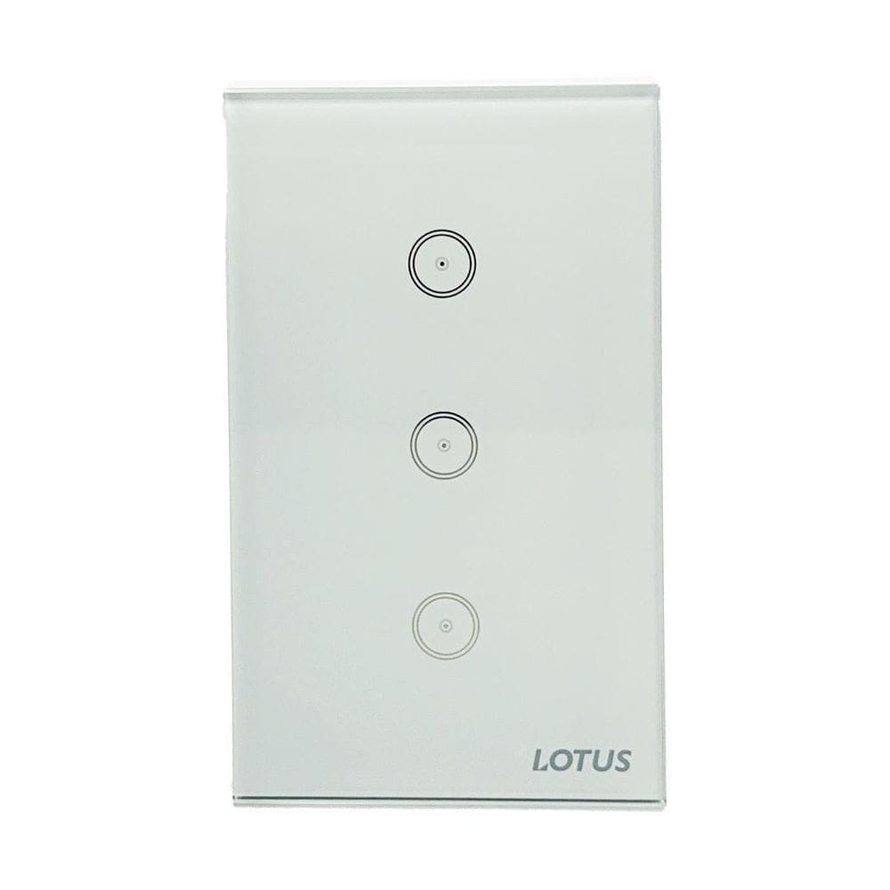 Interruptor Inteligente 3 Botões Zigbee 4X2 - Branco 64/1