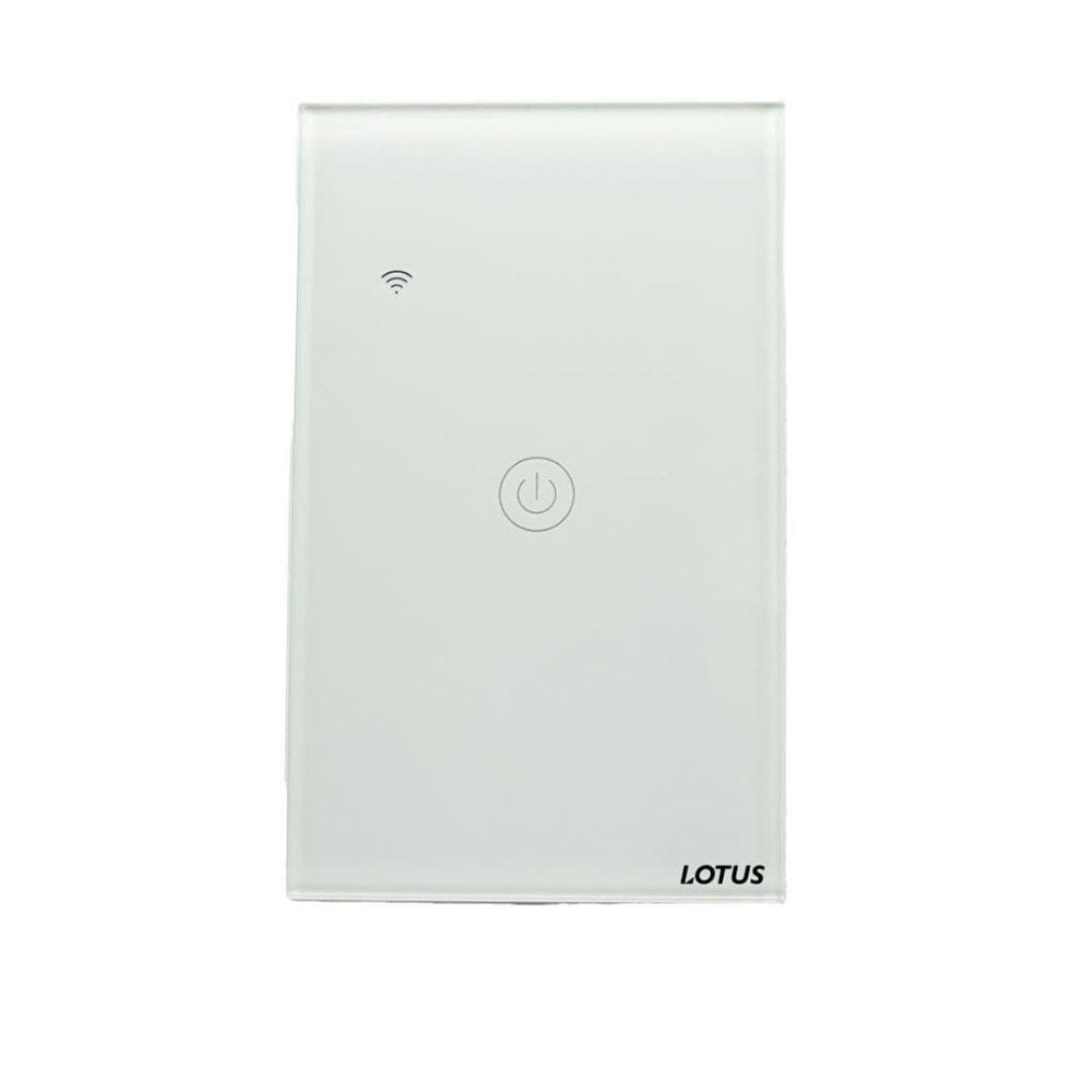 Interruptor Inteligente 1 Botão Wifi 4X2 - Branco 50/1