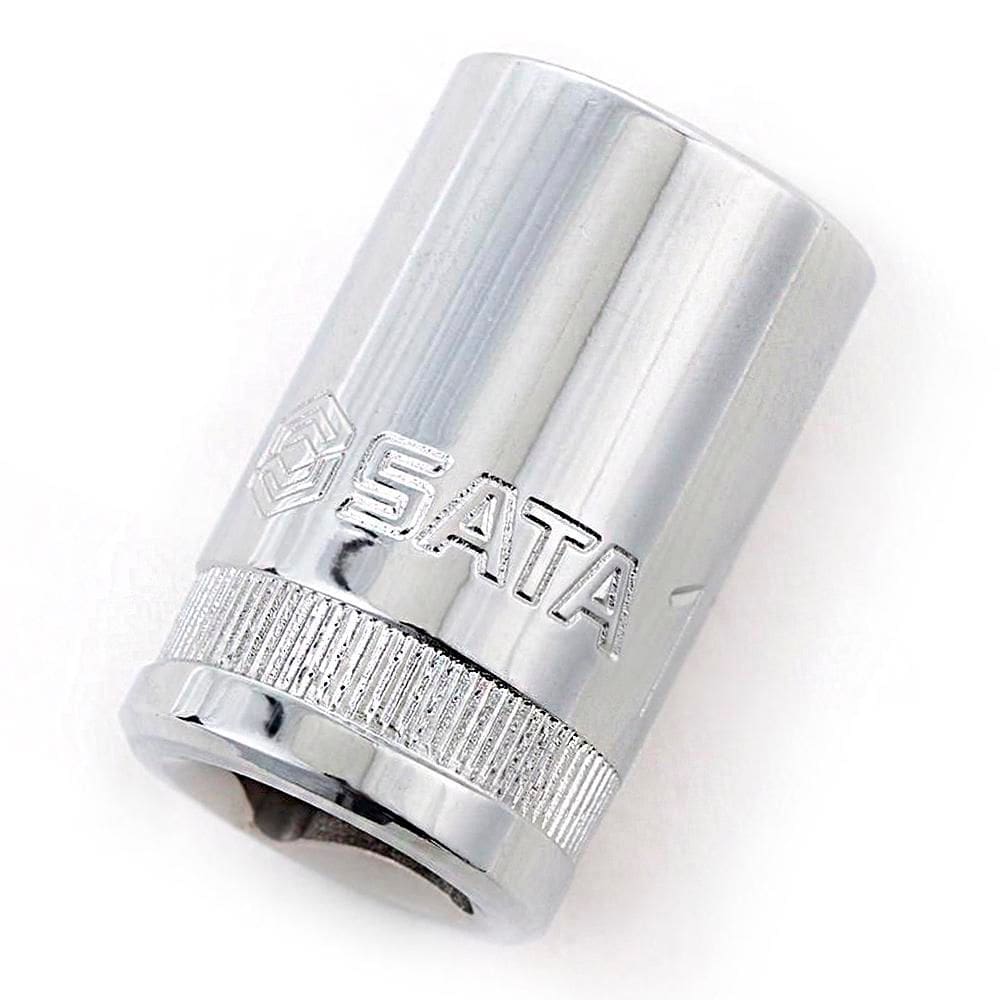 Soquete Estriado Curto 30 mm Encaixe de 3/4" - Sata ST16612SC
