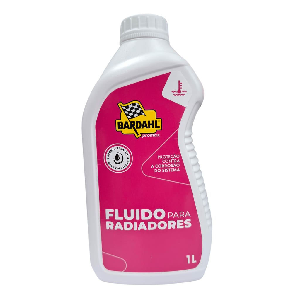 Fluido para Radiadores Bardahl Promax AntiFervura Rosa Pronto Uso