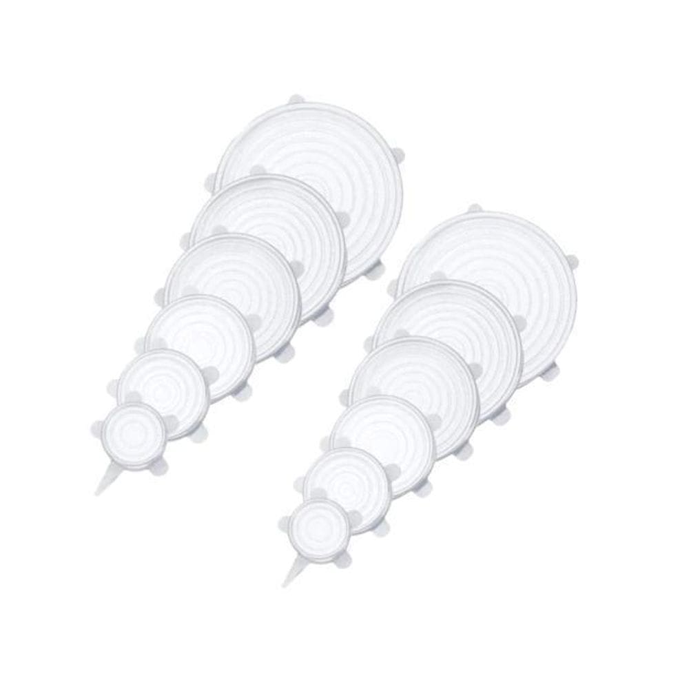 Tampa De Silicone Kit Com 12 Unidades