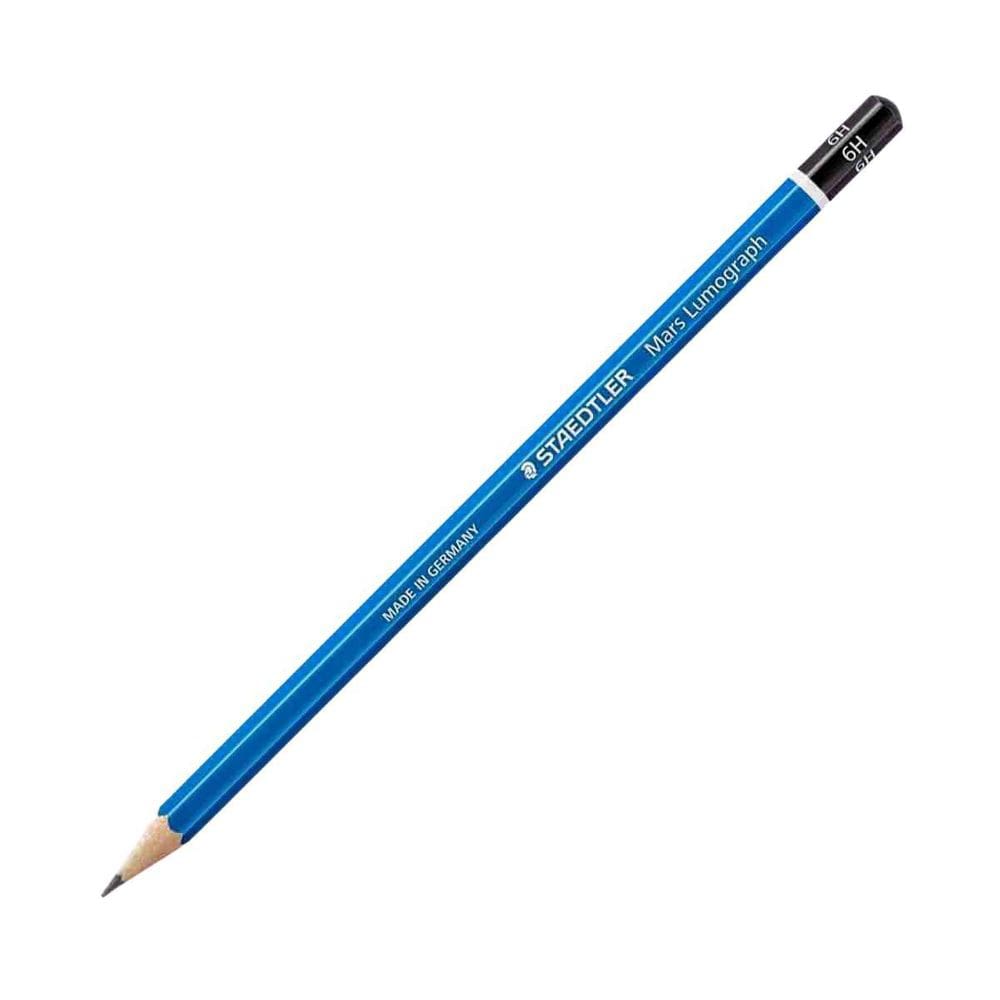 Lápis Grafite Graduado Staedtler Mars Lumograph 6H