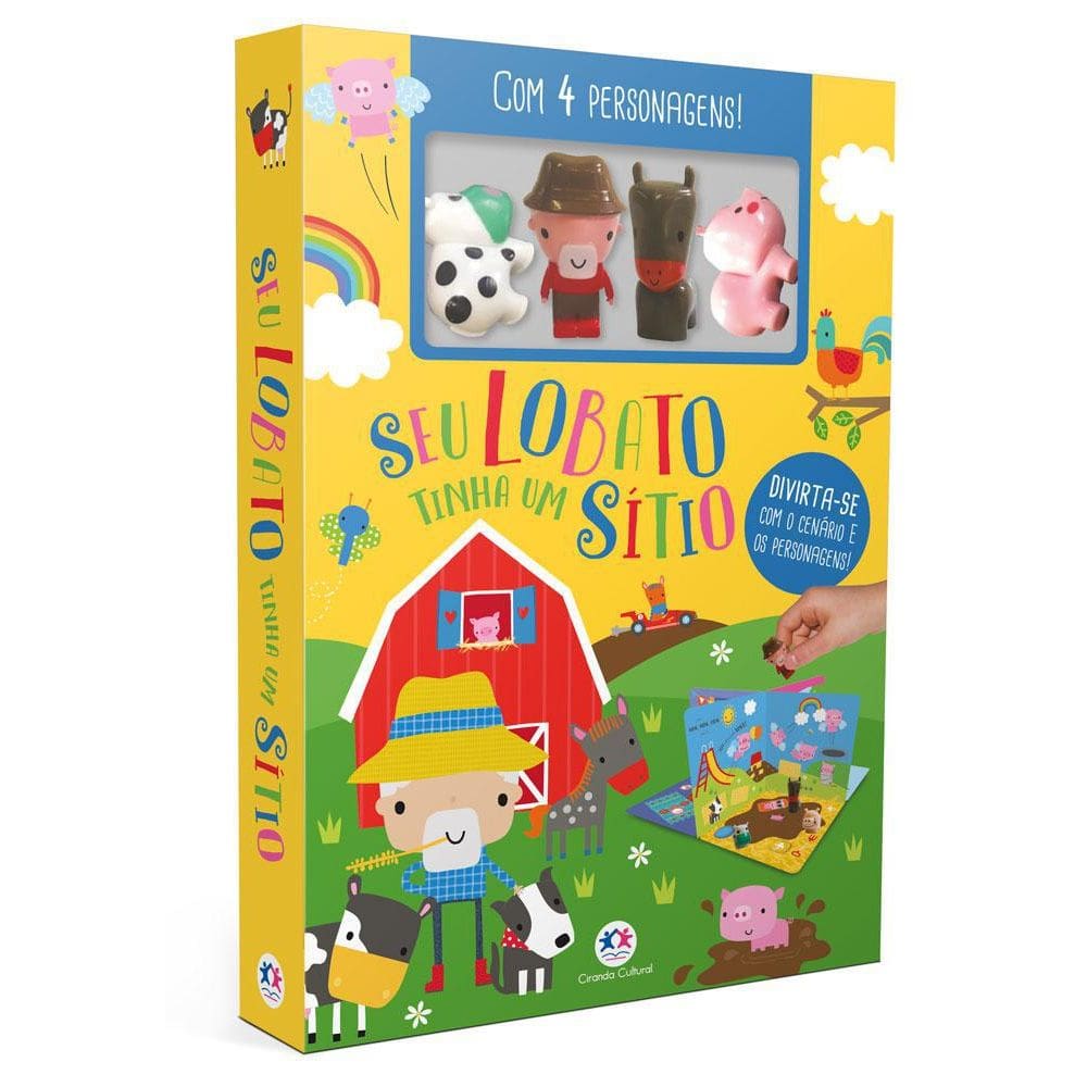 Livro Seu Lobato Tinha Um Sitio