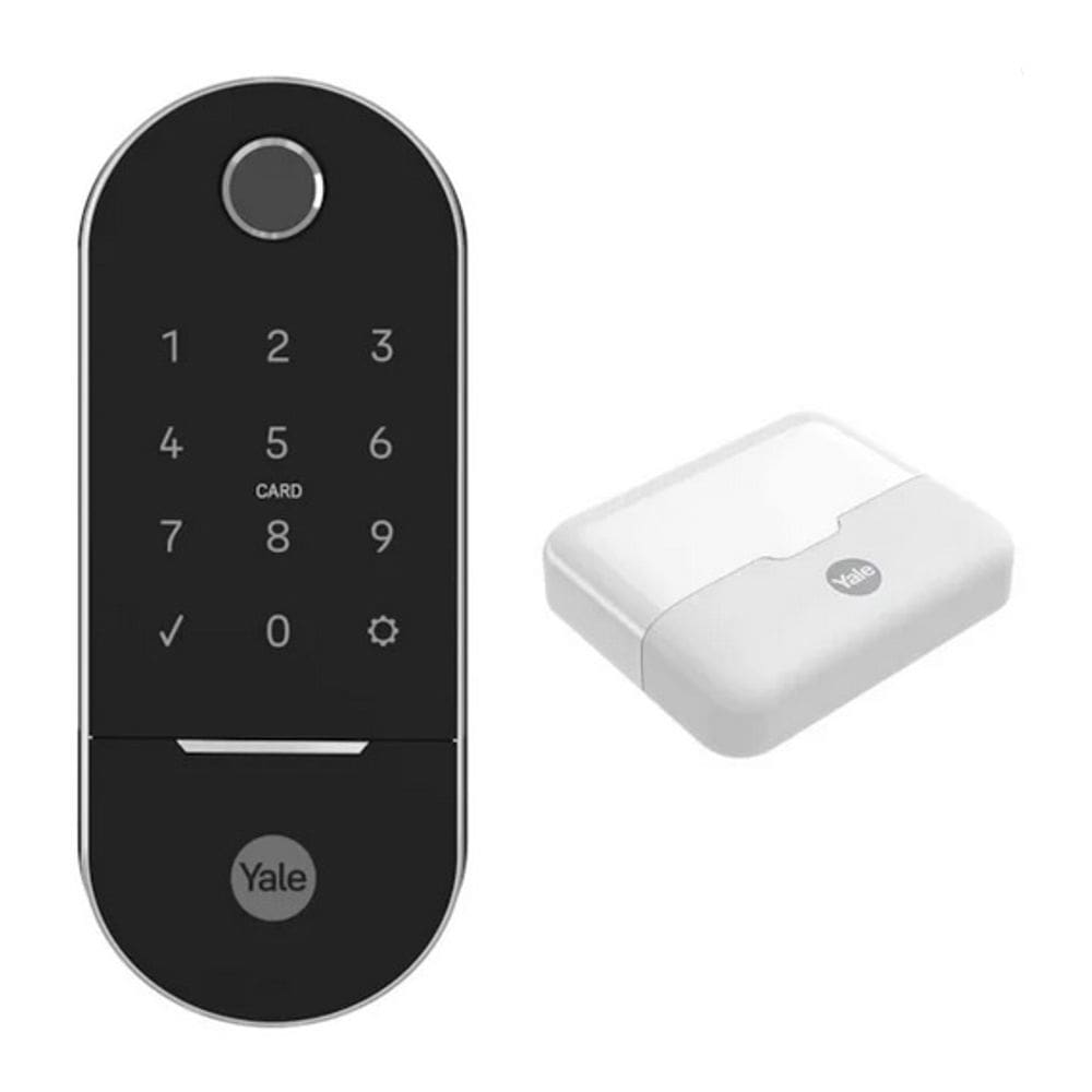 Yale Fechadura Digital Lia Preta + Kit Conectividade