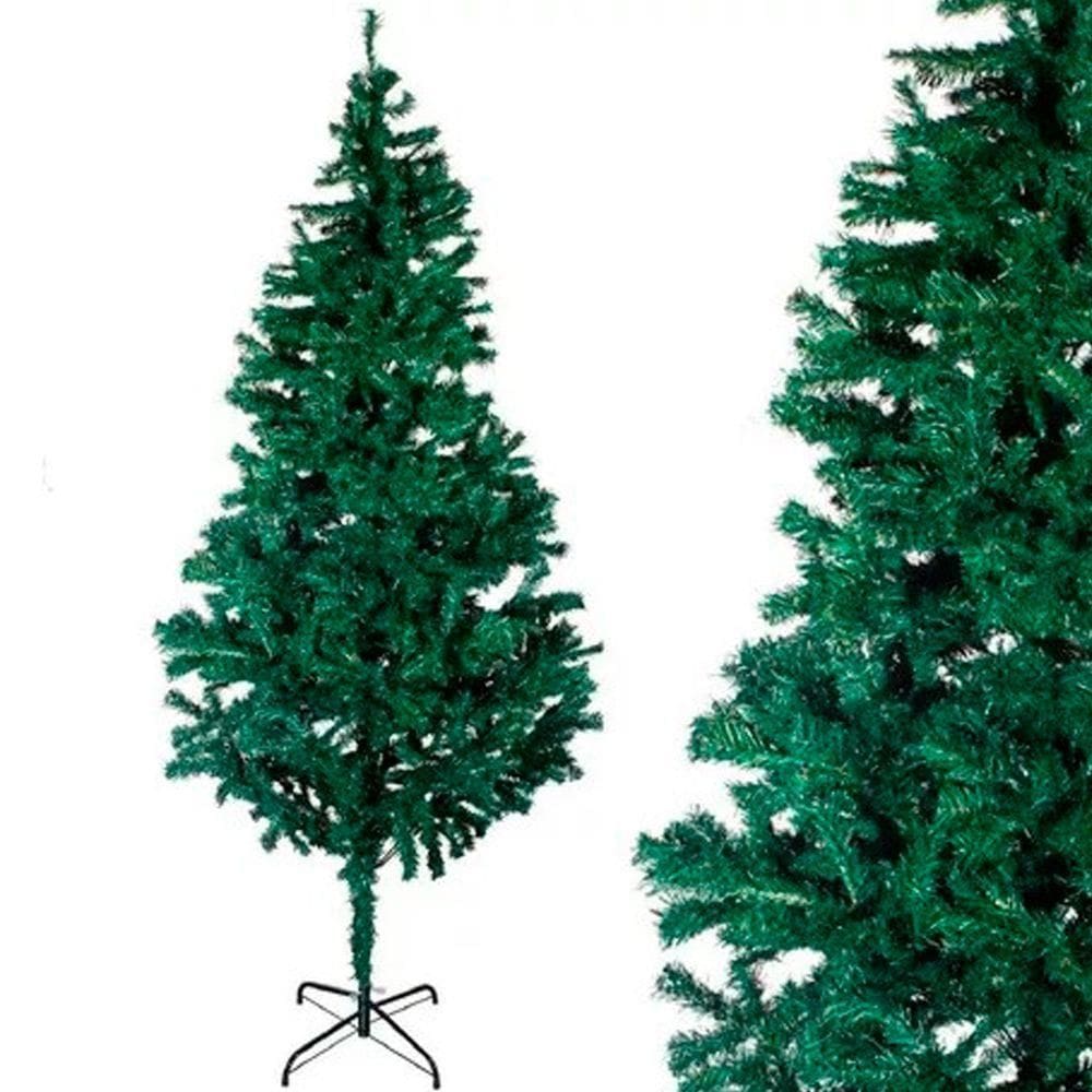 Arvoré De Natal Verde 150cm 300 Pontas Sup. De Plástico