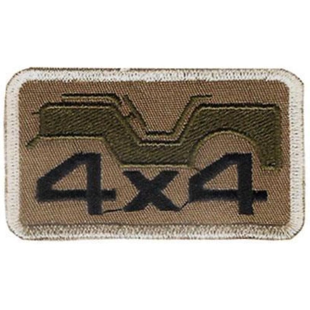 Patch Bordado Jeep 4X4 Com Fecho De Contato