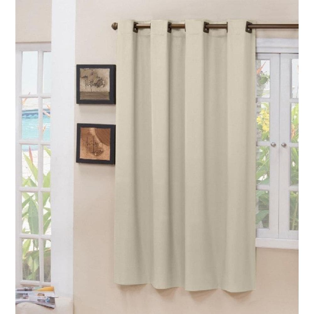 Cortina Blackout Tecido Areia 1,40X1,60 Janela Porta