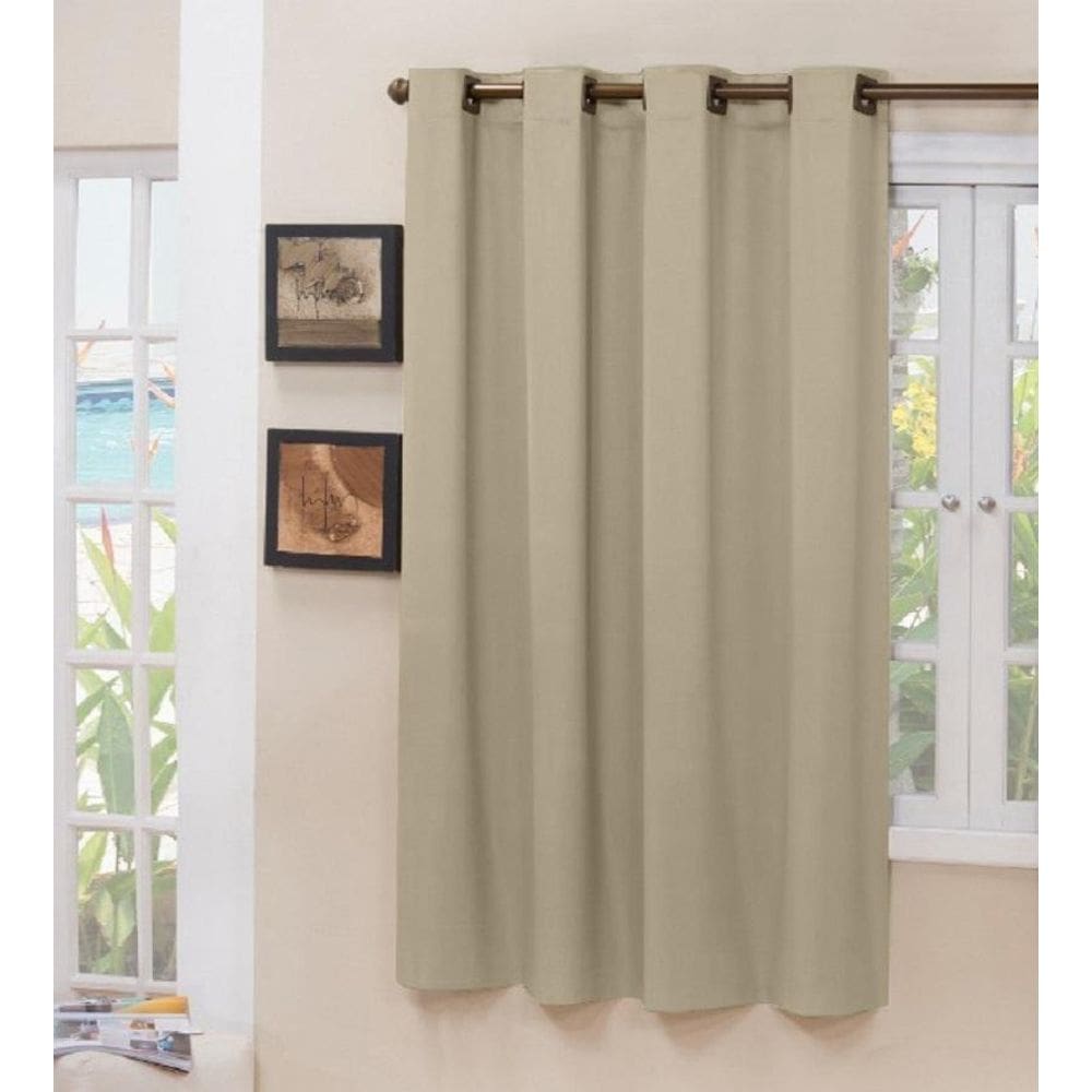 Cortina Blackout Tecido Bege 1,40X1,50 Janela Porta