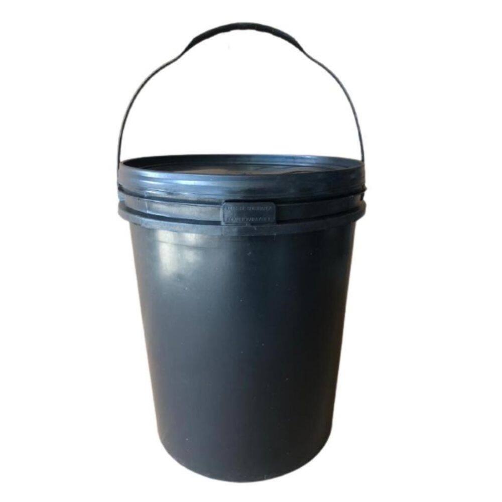 Balde 20L Para Enfeite De Mesa Alça Plástica Tampa Lacre