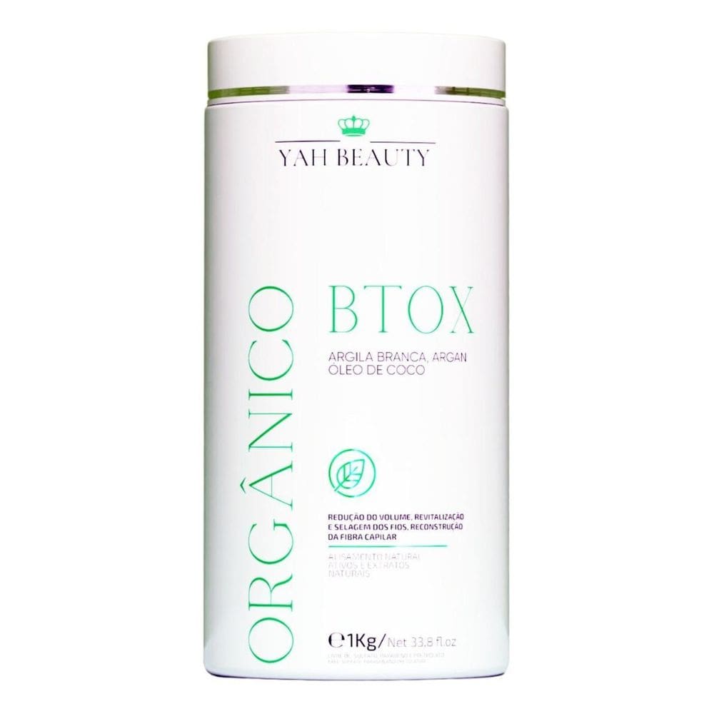Btox Detok De Argila Branca Alisamento Perfeito Yah Bealty