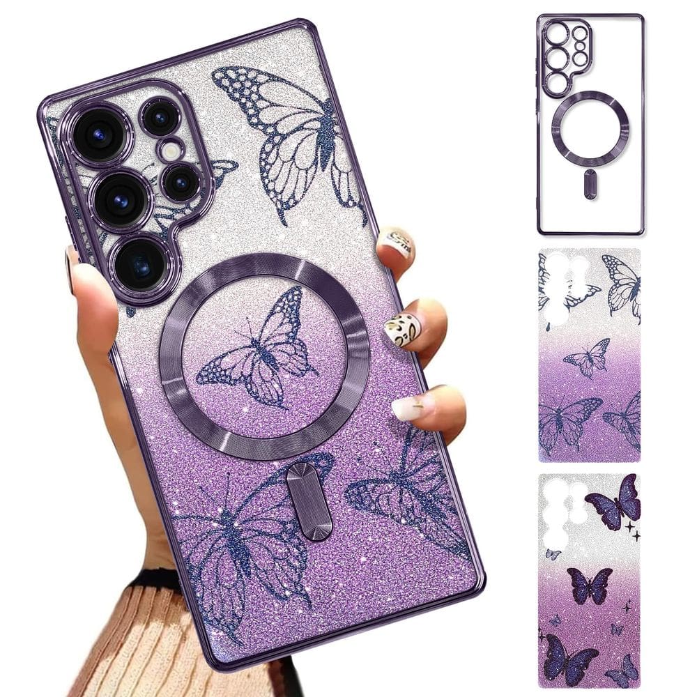Capa de telefone Illians Fit Samsung Galaxy S25 Ultra 6.9” roxa