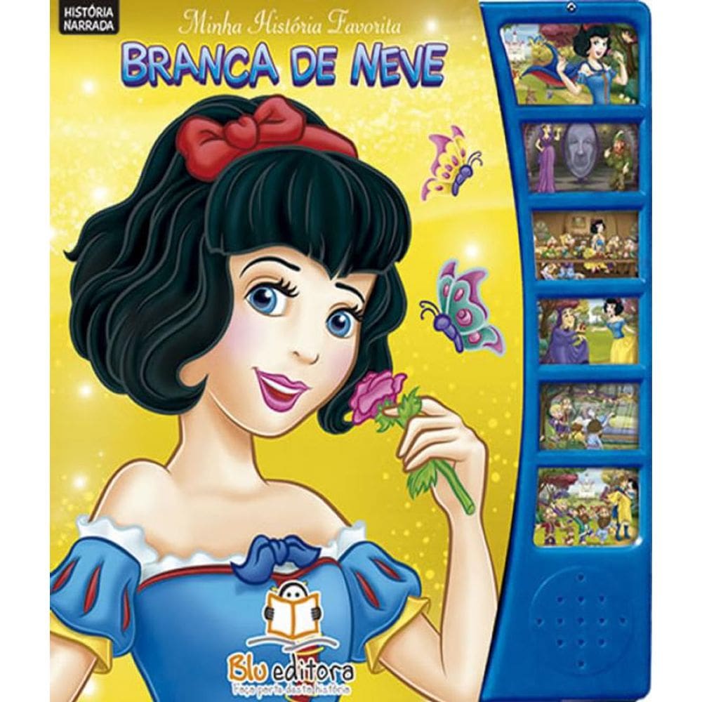 Livro Branca De Neve - Livro Sonoro