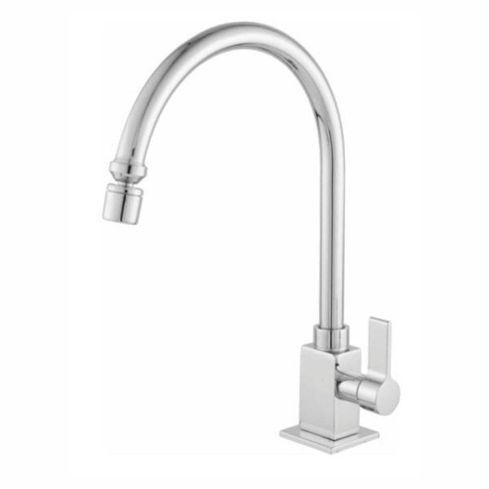 Torneira Quadrada Quadri Premium C-70 Para Banheiro Cozinha