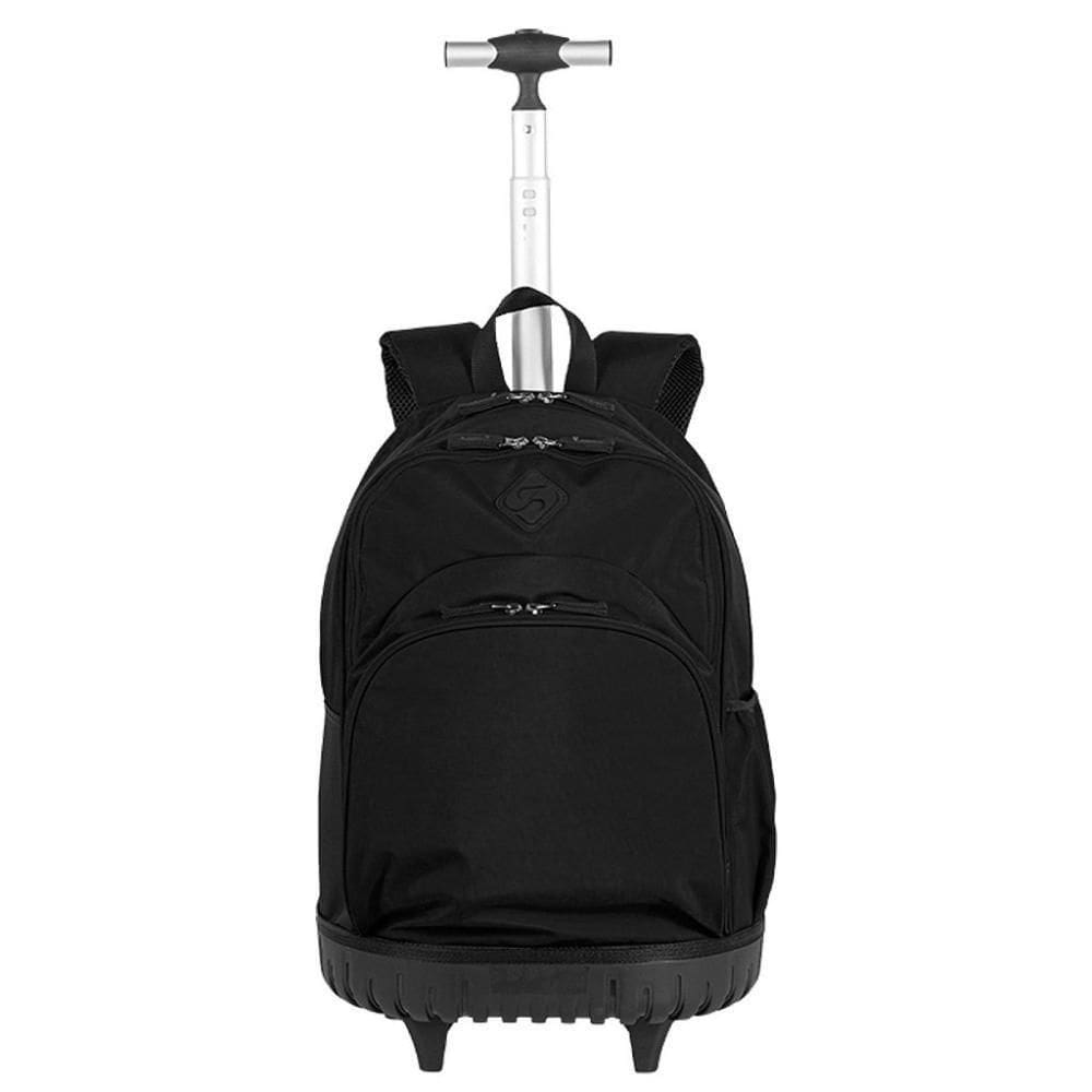 Mochila Sestini Com Rodinhas Rollingg Crinkle 2 Preto