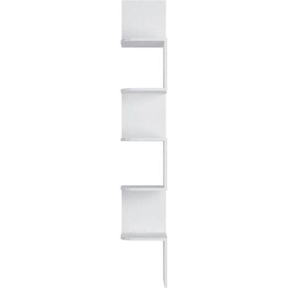 Estante De Canto Multivisão Branco
